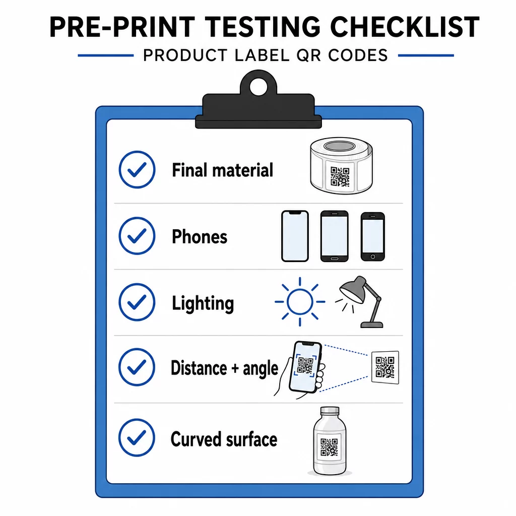 QR-Test-Checkliste
