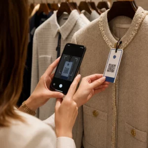 Scanning fashion hangtag