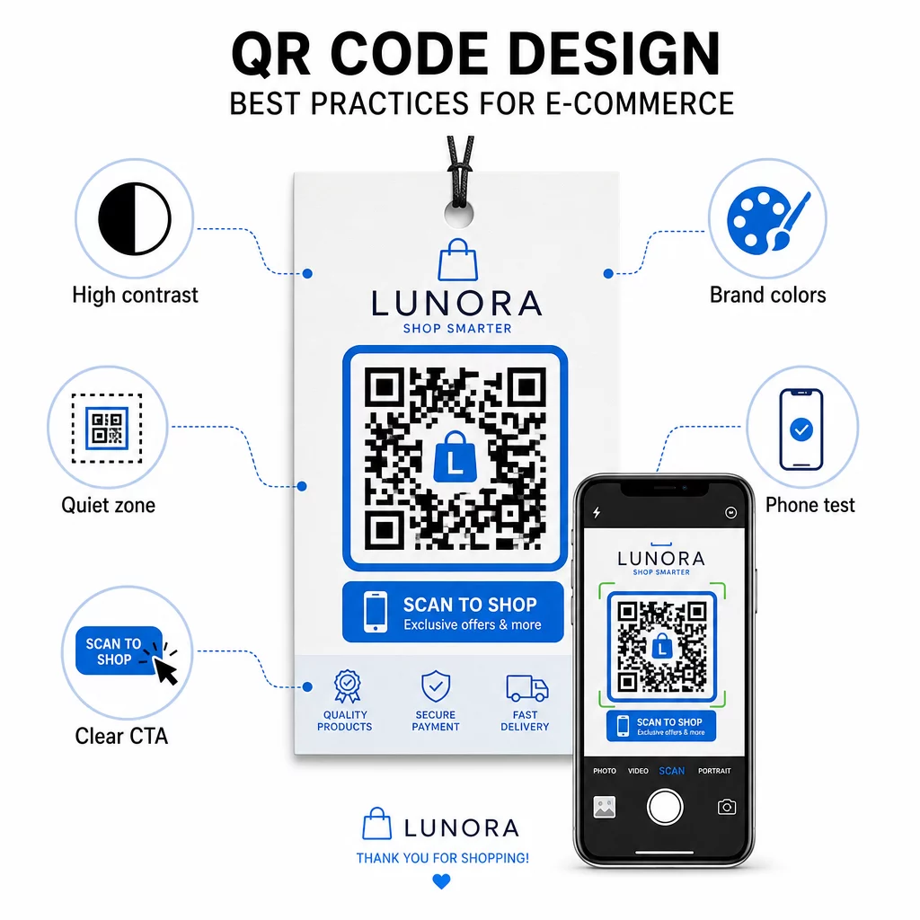 Conseils de conception de codes QR