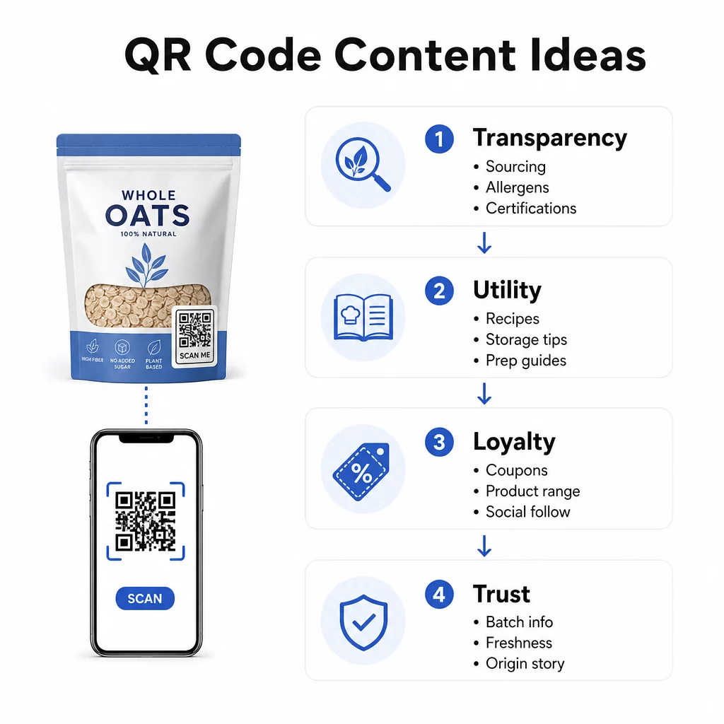 QR code content ideas