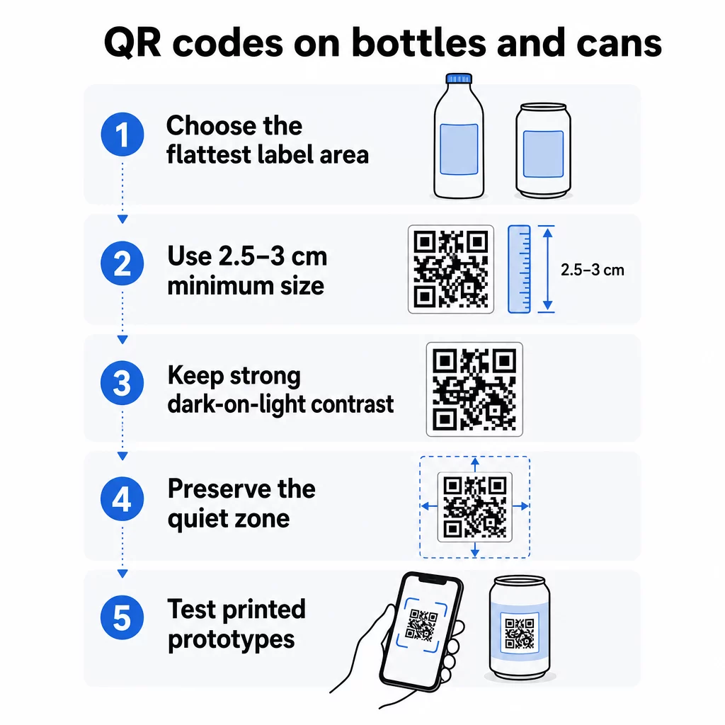 Panduan penempatan QR