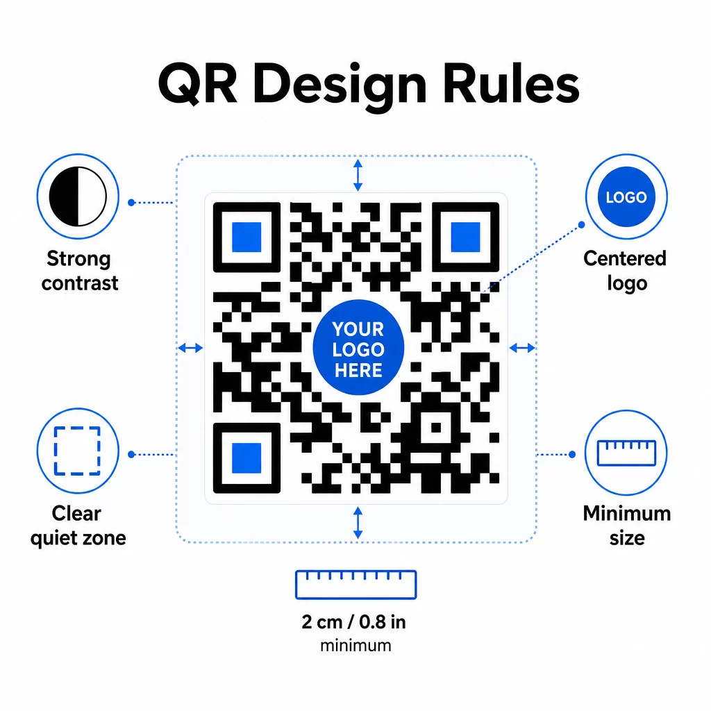 QR design rules