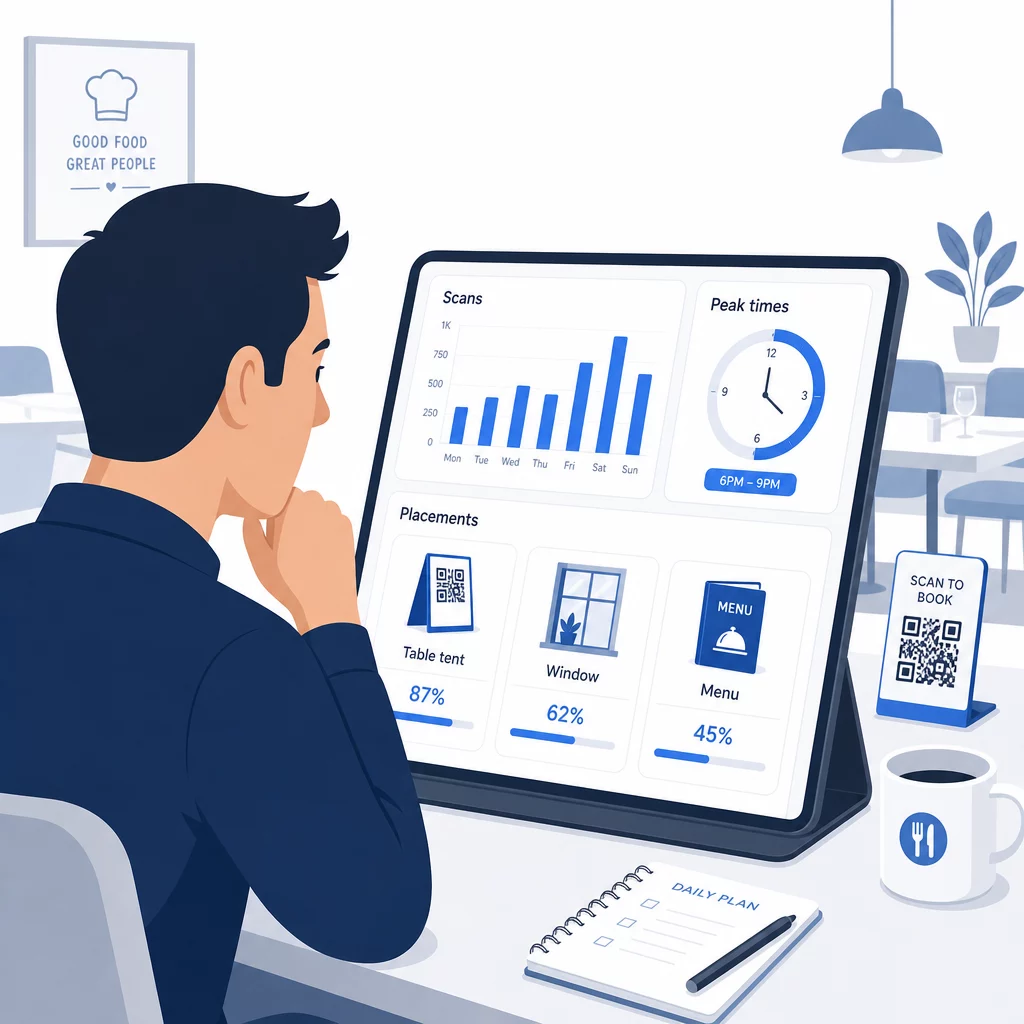 Restaurant QR analytics