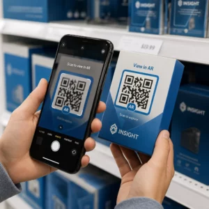 Testing AR QR code