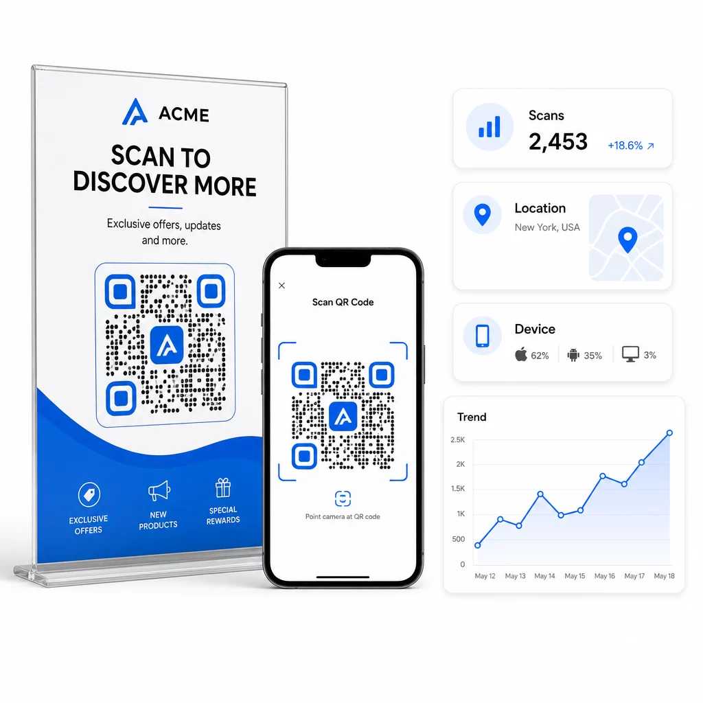 QR scan analytics