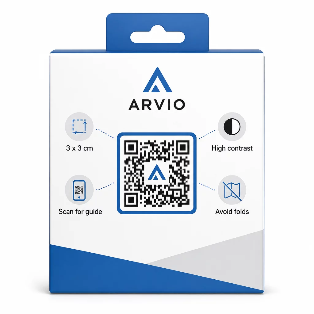 Packaging QR guidelines