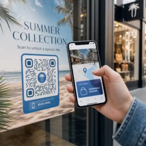 Scanning local QR code