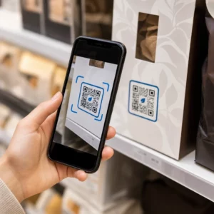 Scanning product label