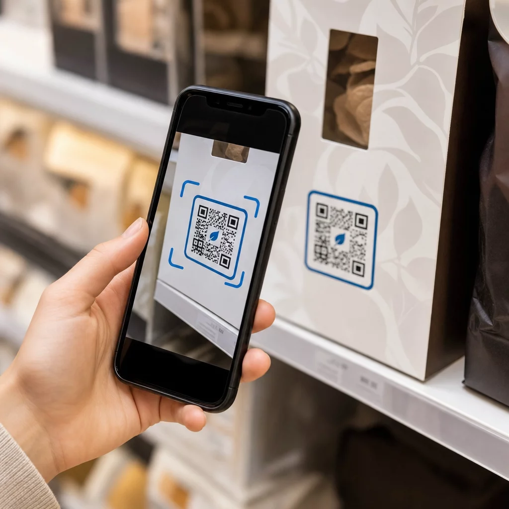 Scanning product label