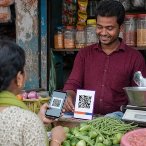QR payment market