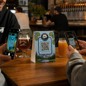 Taproom QR code
