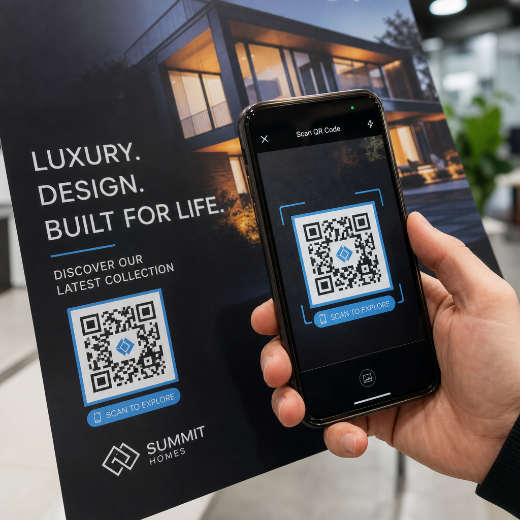 Scanning QR print proof