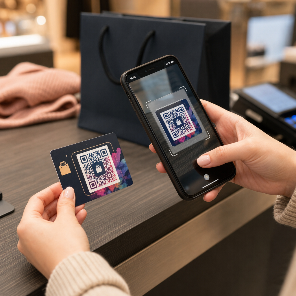 Scanning gift card