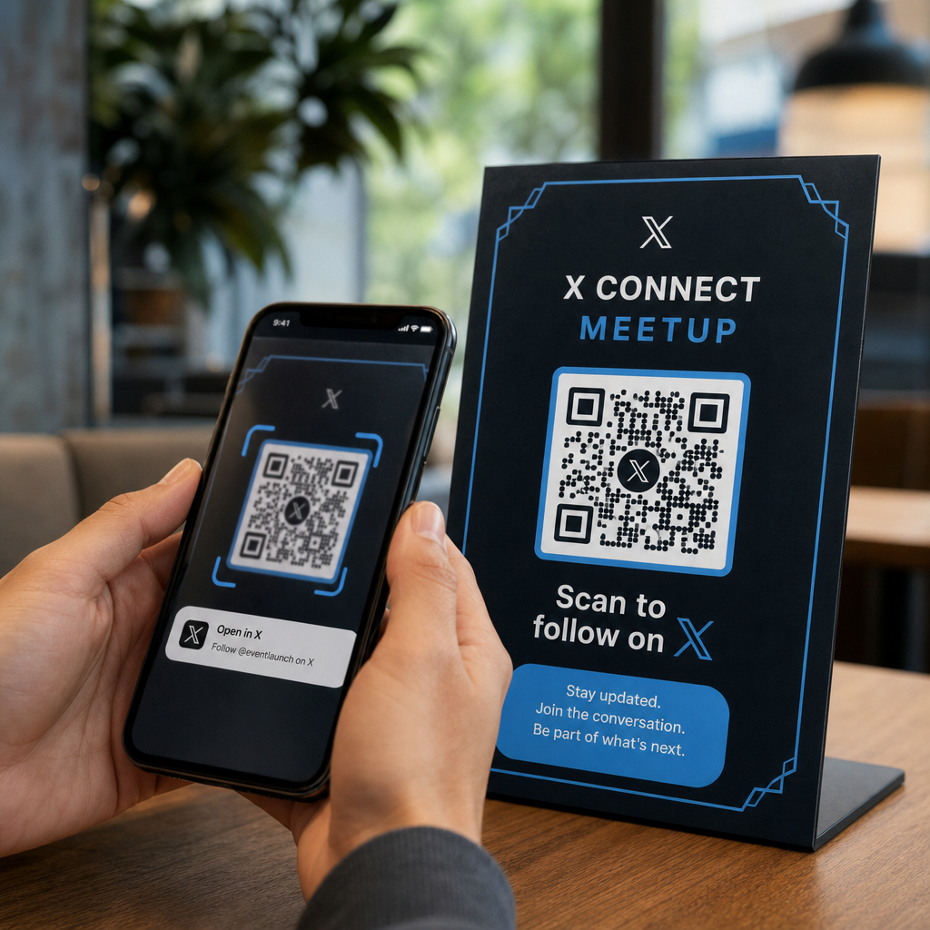 Scanning X QR code