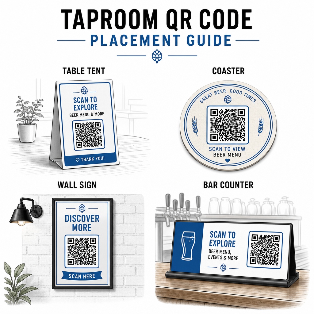 Taproom placement tips