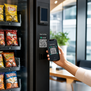 QR vending payment
