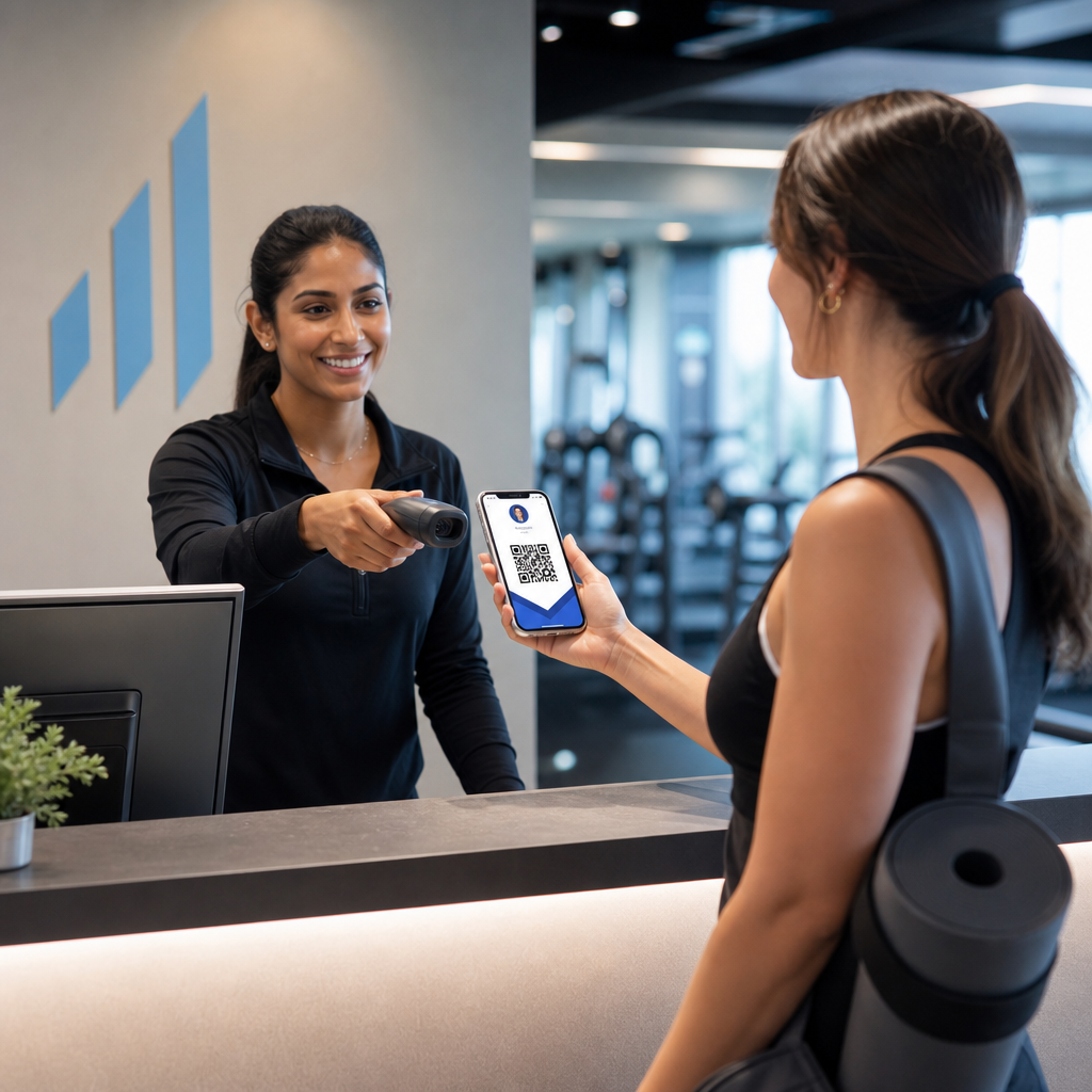 QR membership check-in