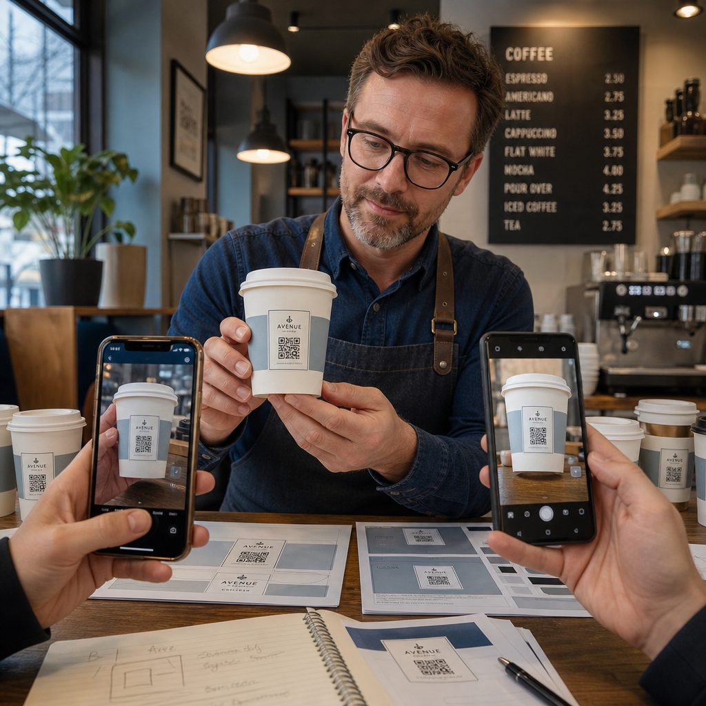 Testing QR cup