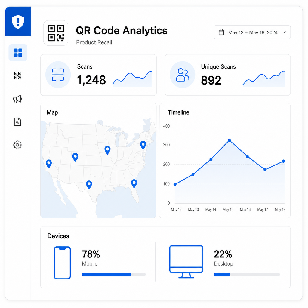 Recall scan analytics