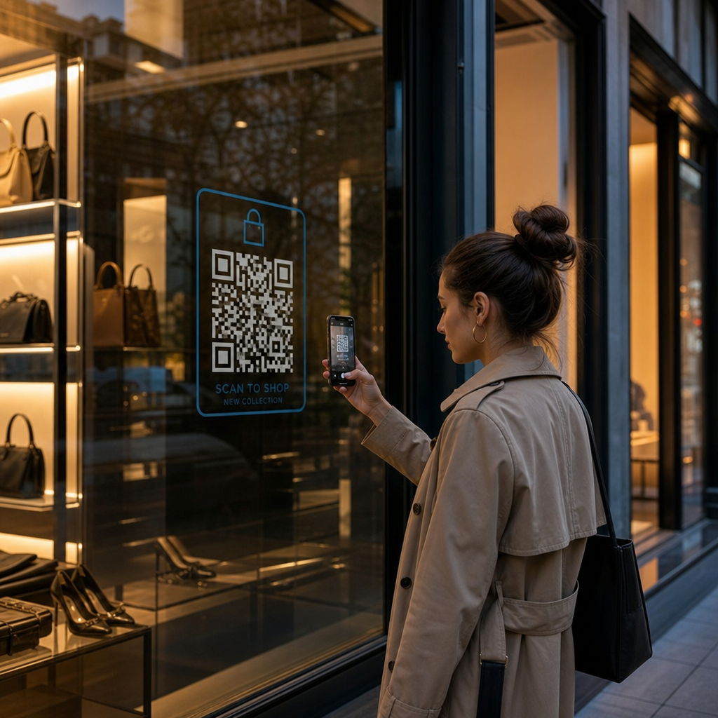 Storefront QR scan