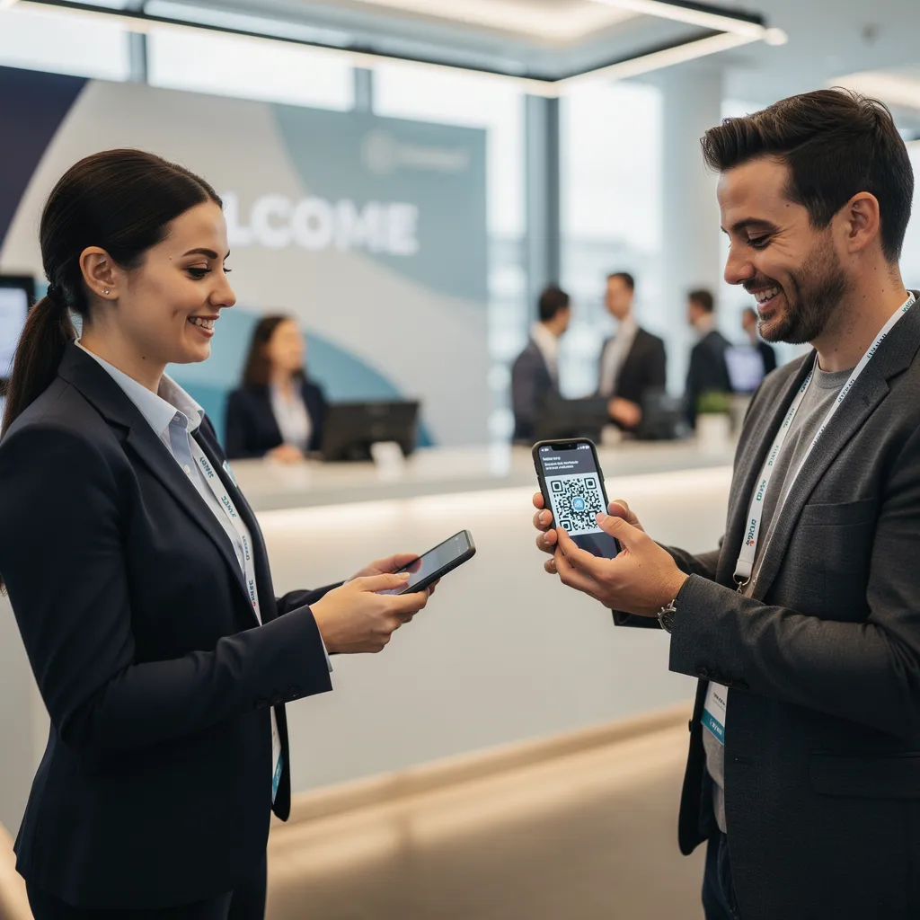 Fast QR event check-in