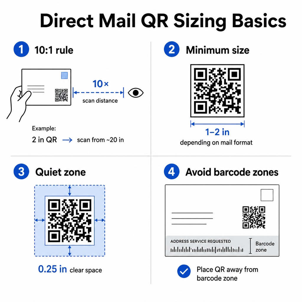 QR sizing rules