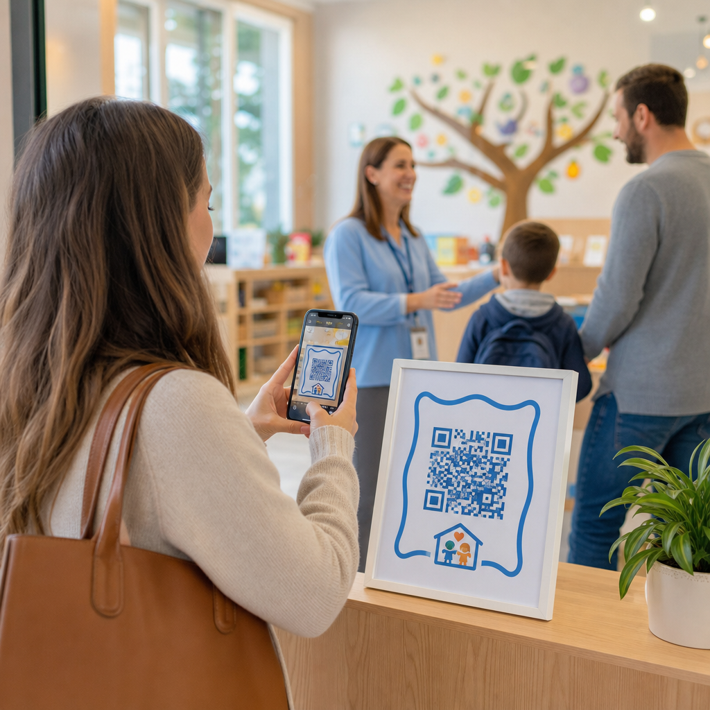 Daycare QR check-in