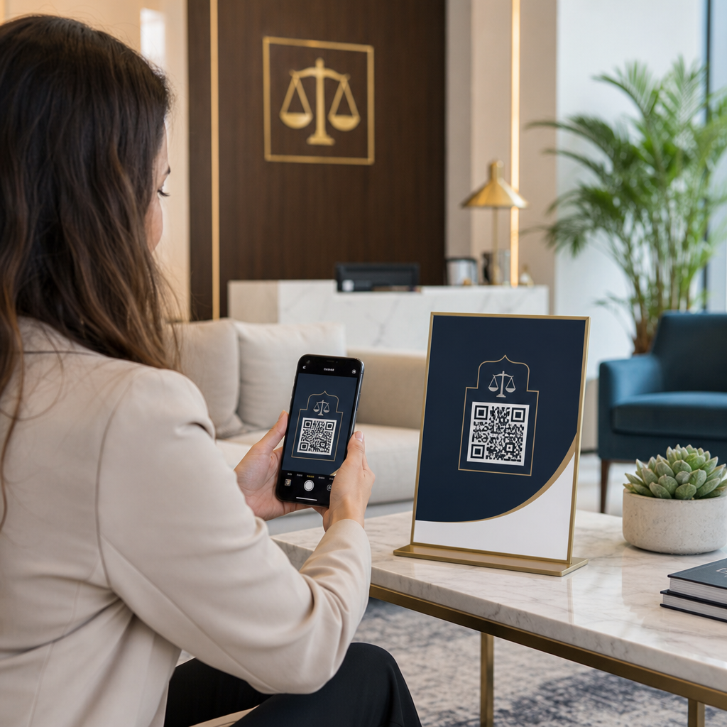 Scanning law firm flyer