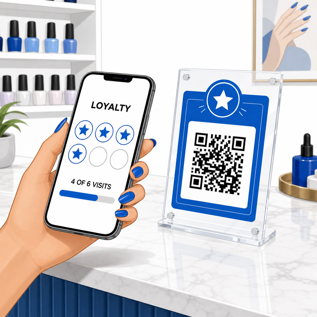 Digital salon loyalty program