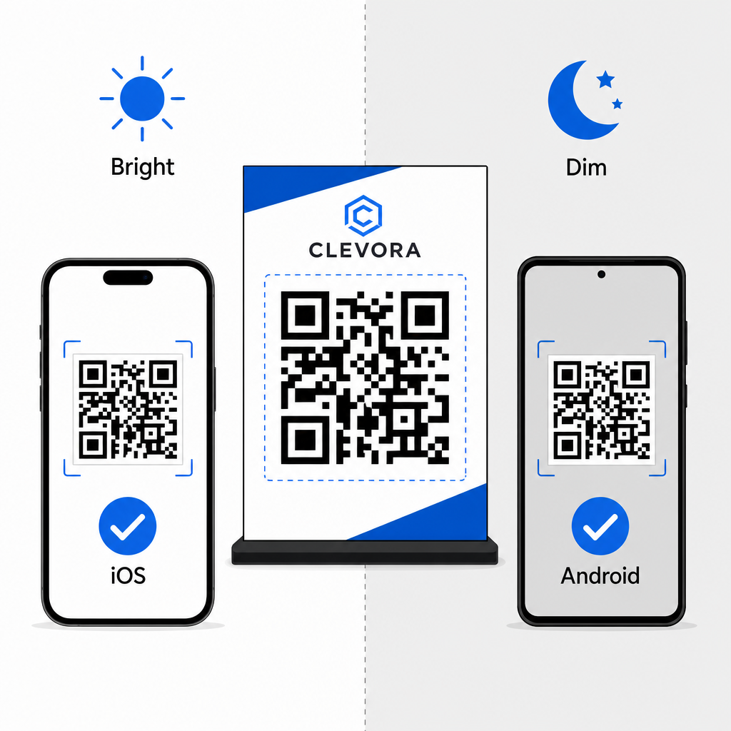 Testarea scanărilor codurilor QR