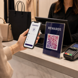Scanning a loyalty code
