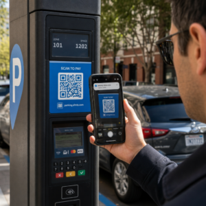 Checking QR code safely
