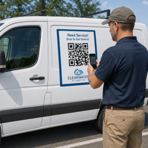 Scanning parked vehicle magnet