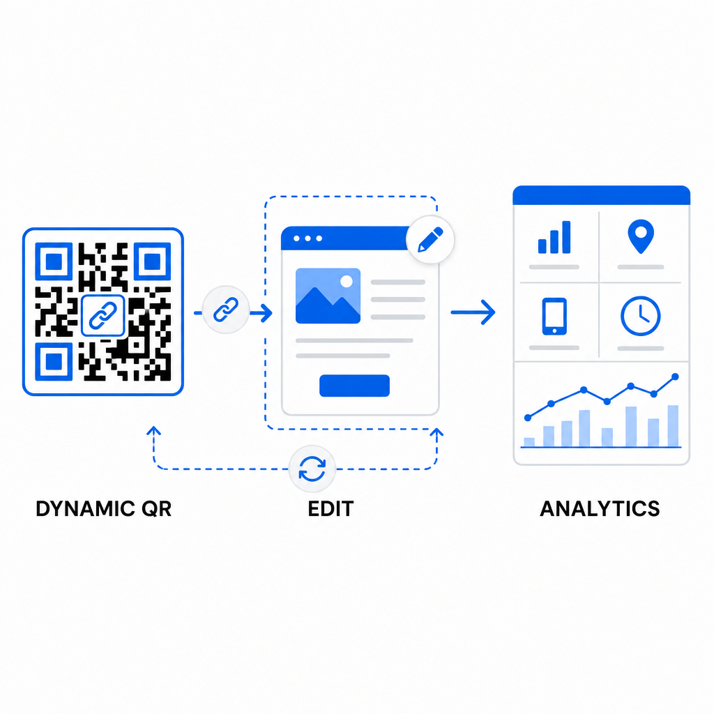 Dynamic QR campaign analytics
