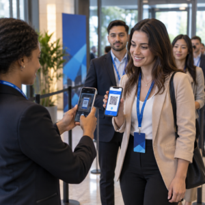 Fast QR event check-in