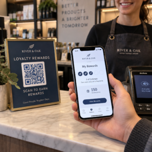 Scanning a loyalty code