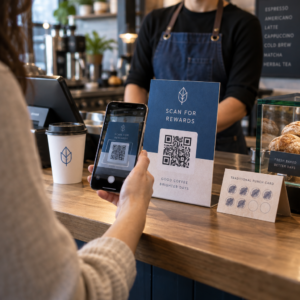 Scanning a loyalty code