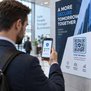 Secure business QR inspection