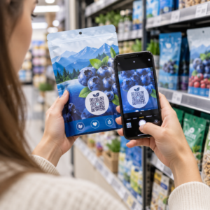 Scanning a product label