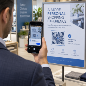Scanning a compliant QR code