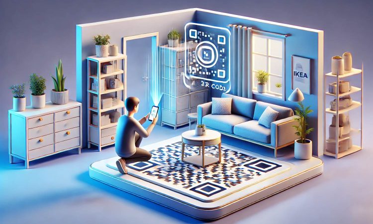 AR QR code