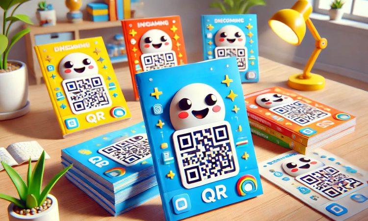 How to make a QR code on brochures