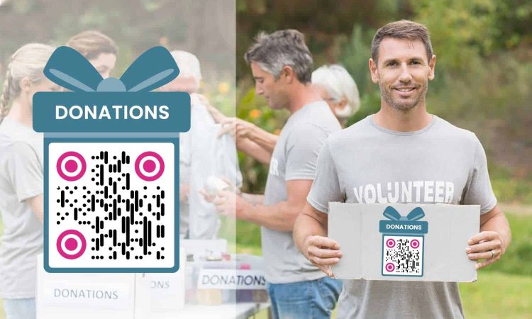 Ustvarite QR kodo za dobrodelne donacije