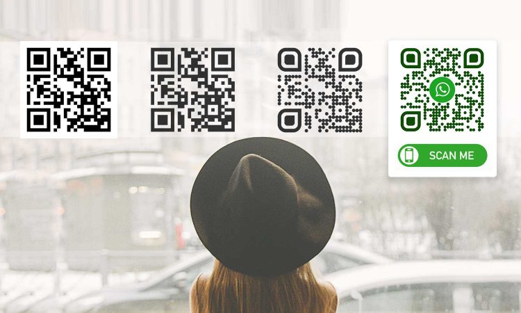 buat kode qr tipe yang berbeda