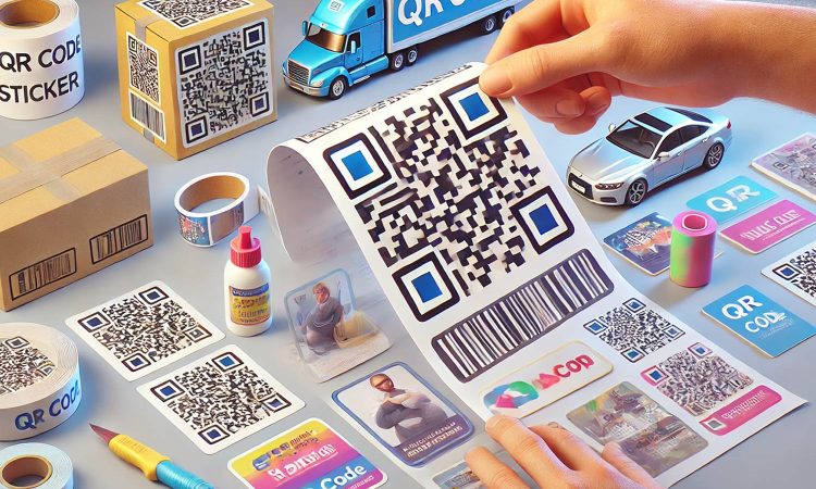 QR code for sticker