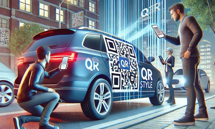 qr-code-on-vehicule-car