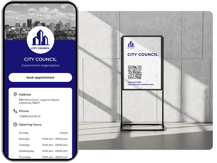 QR codes for government