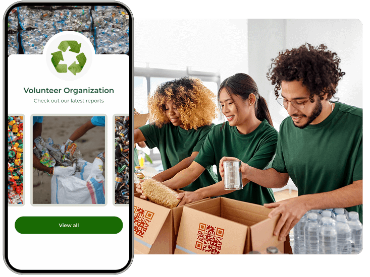 QR codes for nonprofit