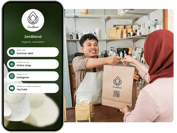 QR codes for product business