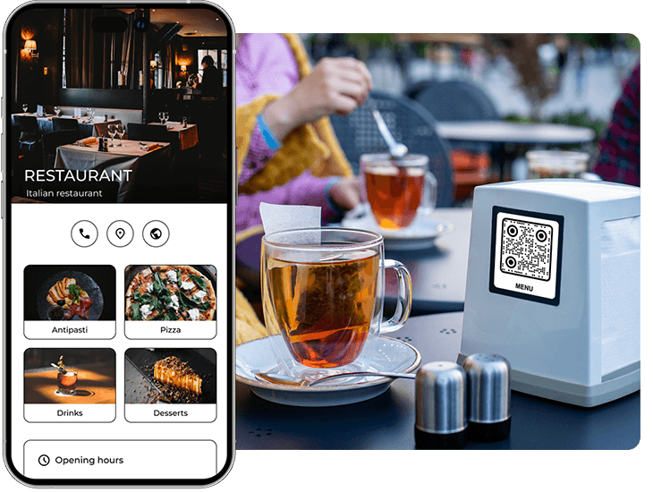 QR codes for a hotel